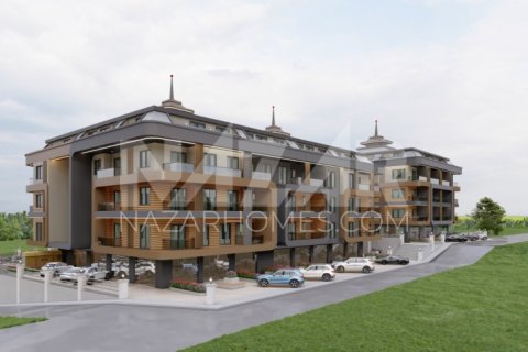 1+1 Leilighet i Oba, Antalya, Tyrkia Nr. 116599