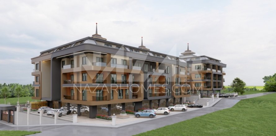 1+1 Lejlighed  i Oba, Antalya, Tyrkiet Nr. 116599