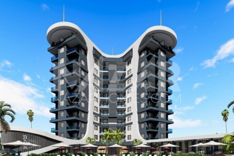 1+1 Lejlighed  i Avsallar, Antalya, Tyrkiet Nr. 116654