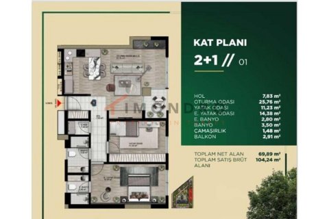 Apartment for sale  in Pendik, Istanbul, Turkey, 2 bedrooms, 74m2, No. 151906 – photo 24