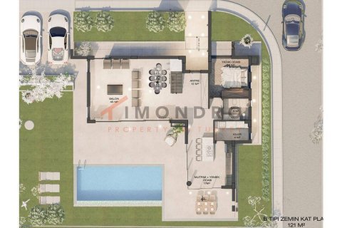 3+1 Villa i Esentepe, Girne, Nr. 152275 - 22