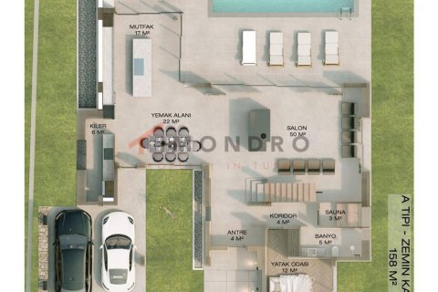 3+1 Villa i Esentepe, Girne, Nr. 152275 - 20