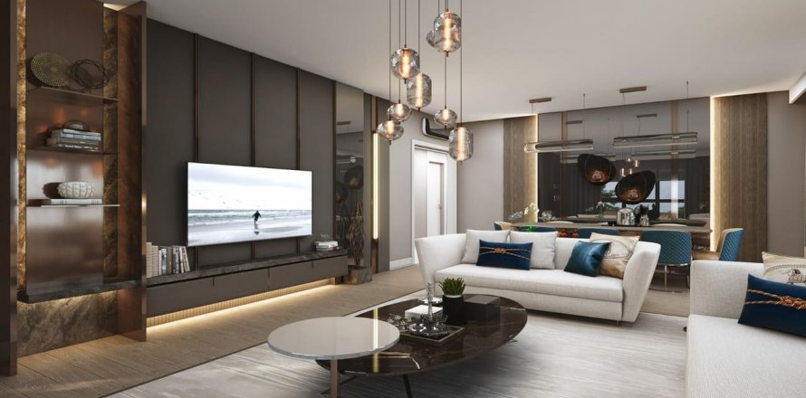 Квартира в Referans Pendik 2+1, Пендик, Стамбул, Турция №142379