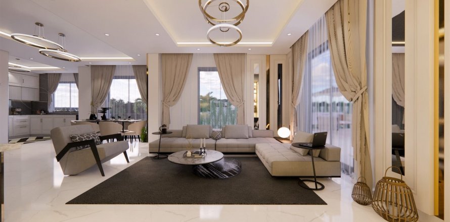 2+1 Apartment in Kubbe Tower Residence, Avsallar, Antalya, Turkey No. 139958
