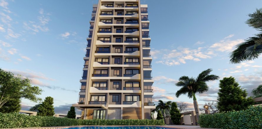 2+1 Lägenhet  i Mersin, Turkiet Nr. 122983