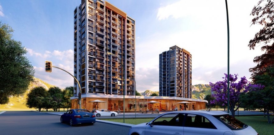 2+1 Lejlighed  i Mersin, Tyrkiet Nr. 184836