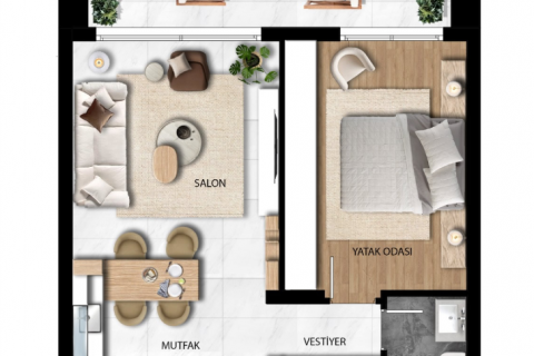 Lejlighed  i  Nr. 132990 - 22
