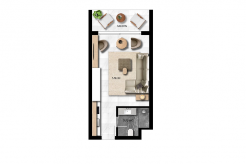 Lejlighed  i  Nr. 132990 - 18