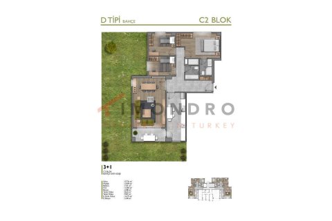 3+1 Leilighet  i Basaksehir, Istanbul, Tyrkia Nr. 151710 - 11