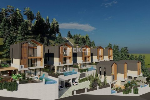 4+1 Villa i Alanya, Antalya, Tyrkia Nr. 60884 - 3