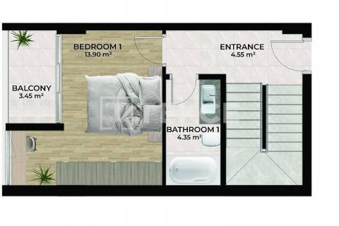 4+1 Villa i Alanya, Antalya, Tyrkia Nr. 60884 - 28