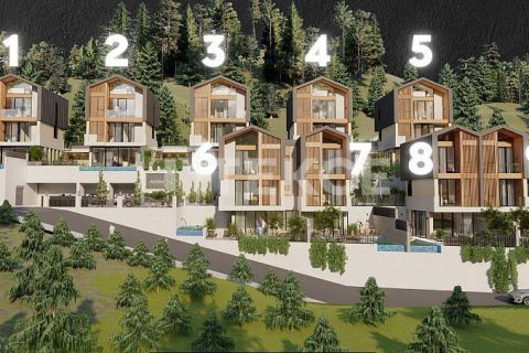 4+1 Villa i Alanya, Antalya, Tyrkia Nr. 60884 - 2