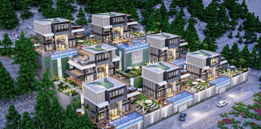 Villa  in Alanya, Antalya, Turkey No. 115227