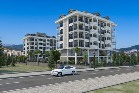 2+1 Lejlighed  i Alanya, Antalya, Tyrkiet Nr. 158223