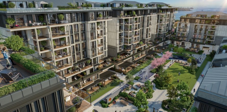 1+1 Leilighet  i Istanbul, Tyrkia Nr. 144717
