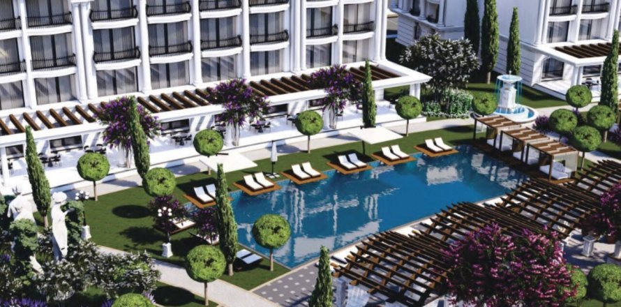 2+1 Lejlighed i Hera Luxury Resorts, Iskele, Nr. 144711