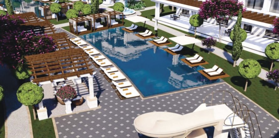 2+1 Lejlighed i Hera Luxury Resorts, Iskele, Nr. 144713