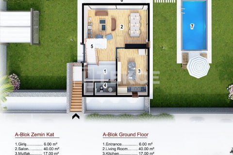 4+1 Villa  i Sapanca, Sakarya, Tyrkia Nr. 191755 - 11