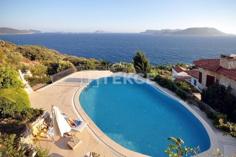 3+1 Villa  i Kas, Antalya, Turkiet Nr. 191757