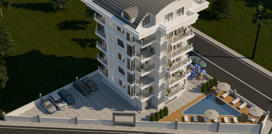 Квартира 2-х ком. в Авсалларе, Анталья, Турция №113748