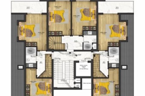 Продажа квартиры в Авсалларе, Анталье, Турция 2 комн., 57м2, №113748 – фото 24