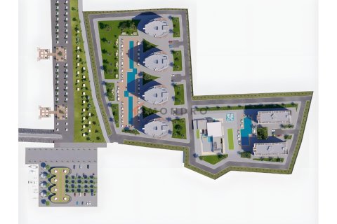 1+1 Lejlighed i Gaziveren, Guzelyurt, Nr. 152496 - 13