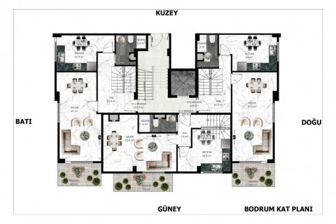 Продажа квартиры  в Аланье, Анталье, Турция 2 комн., 48м2, №112757 – фото 17