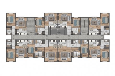 Продажа квартиры в Эсеньюрте, Стамбуле, Турция 2 комн., 72м2, №112759 – фото 19