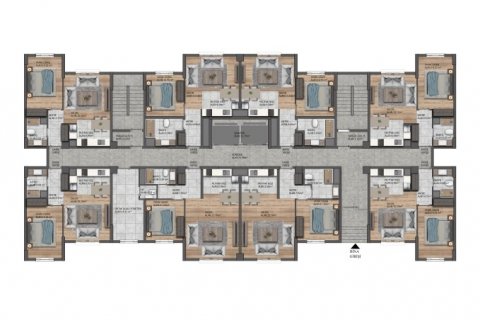Продажа квартиры в Эсеньюрте, Стамбуле, Турция 2 комн., 72м2, №112759 – фото 20
