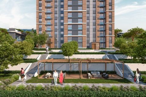 Продажа квартиры в Эсеньюрте, Стамбуле, Турция 2 комн., 72м2, №112759 – фото 4