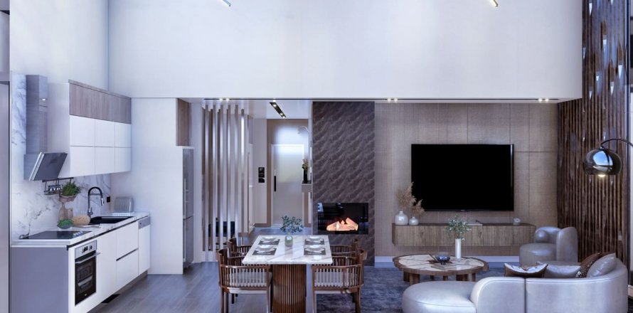 Квартира в Metropolis Residence 4+1, Аксу, Анталья, Турция №143371