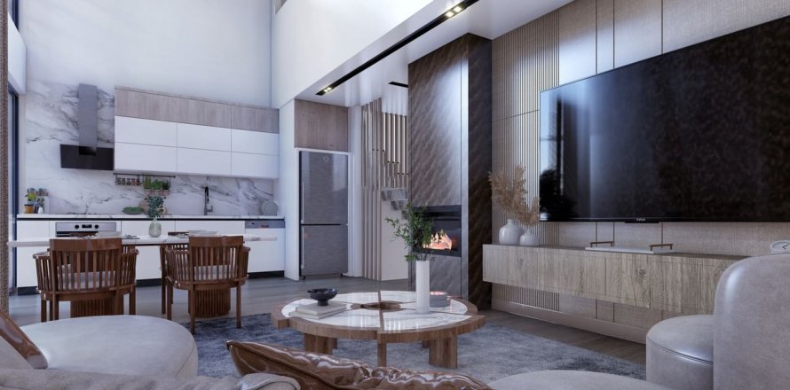 4+1 Lejlighed i Metropolis Residence, Aksu, Antalya, Tyrkiet Nr. 143370
