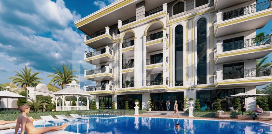 Daire 1+1 Oba, Antalya, Türkiye №116515