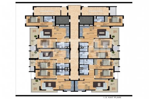 1+1 Lägenhet i Mahmutlar, Antalya, Turkiet Nr. 116519 - 27