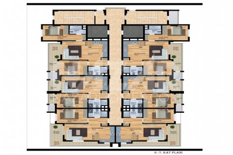 1+1 Lägenhet i Mahmutlar, Antalya, Turkiet Nr. 116519 - 30
