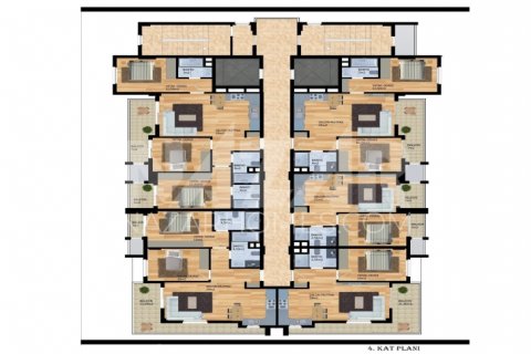1+1 Lägenhet i Mahmutlar, Antalya, Turkiet Nr. 116519 - 29