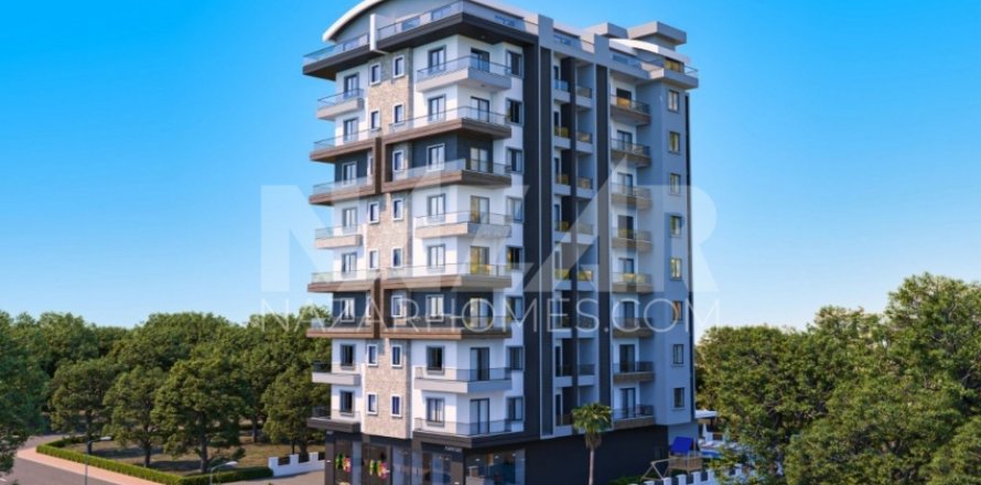 1+1 Lägenhet i Mahmutlar, Antalya, Turkiet Nr. 116519