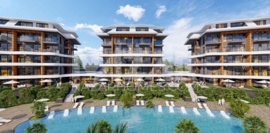 1+1 Apartment in Alanya, Antalya, Turkey No. 116517