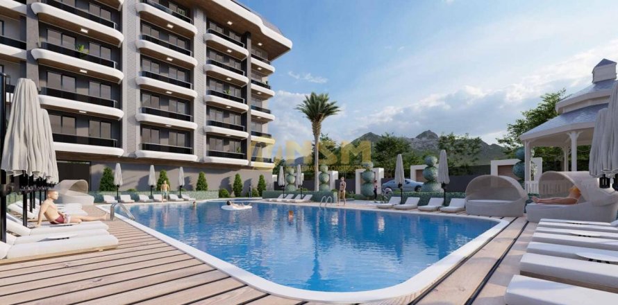1+1 Wohnung  in Alanya, Antalya, Türkei Nr. 112344