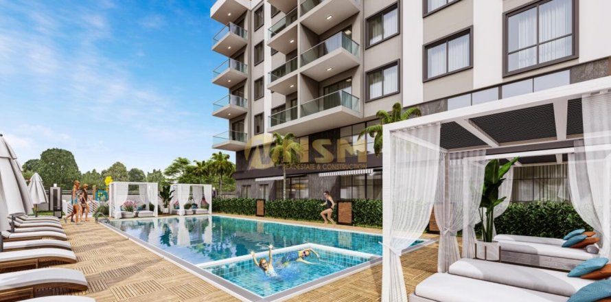 1+1 Lägenhet i Alanya, Antalya, Turkiet Nr. 112339