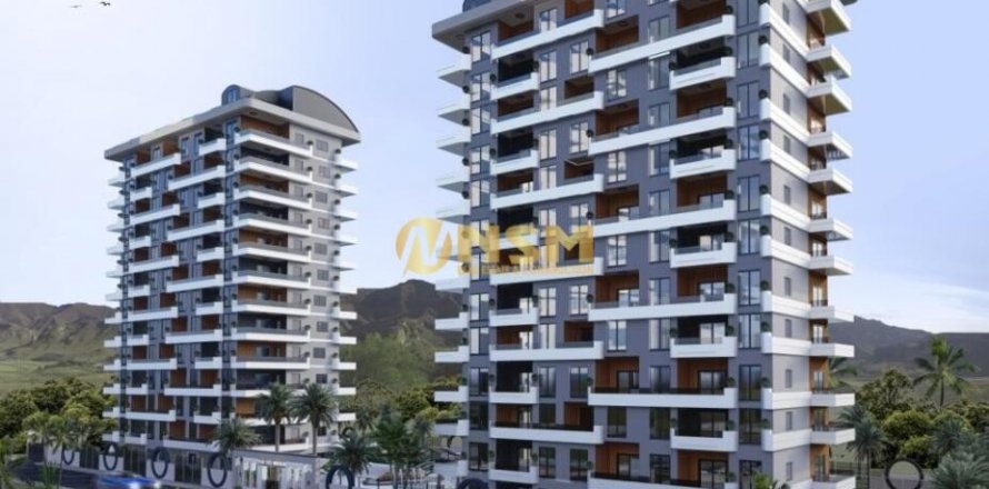 1+1 Lägenhet  i Alanya, Antalya, Turkiet Nr. 112341