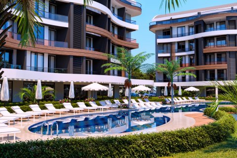 Daire  1+1  Alanya, Antalya, Türkiye №121843