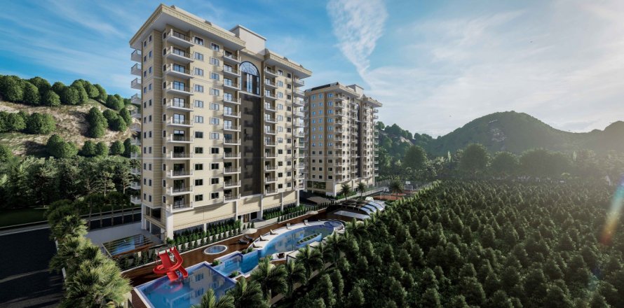 1+1 Lägenhet i Alanya, Antalya, Turkiet Nr. 121842