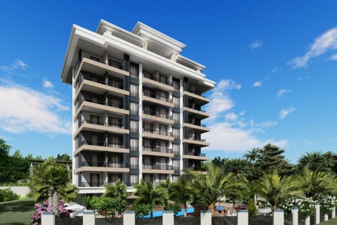 1+1 Lejlighed  i Alanya, Antalya, Tyrkiet Nr. 211534