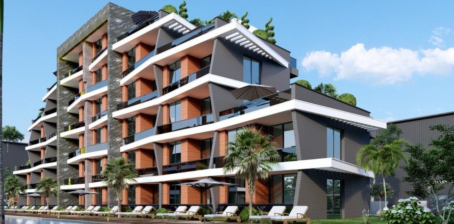 1+1 Apartment in Golden Dear III, Altintash, Antalya, Turkey No. 144992