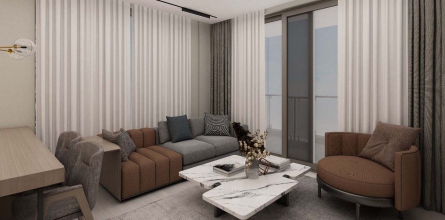 3+1 Leilighet i Golden Dear II, Altintash, Antalya, Tyrkia Nr. 144986