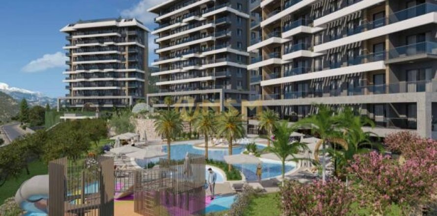 1+1 Lejlighed i Alanya, Antalya, Tyrkiet Nr. 112465
