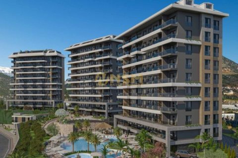 1+1 Lejlighed i Alanya, Antalya, Tyrkiet Nr. 112465 - 3