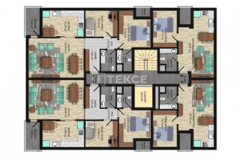 1+1 Leilighet i Antalya, Tyrkia Nr. 114614 - 11