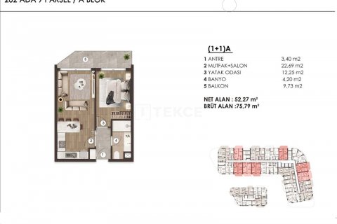 Продажа квартиры в Бююкчекмедже, Стамбуле, Турция 2+1, 116м2, №149867 – фото 30